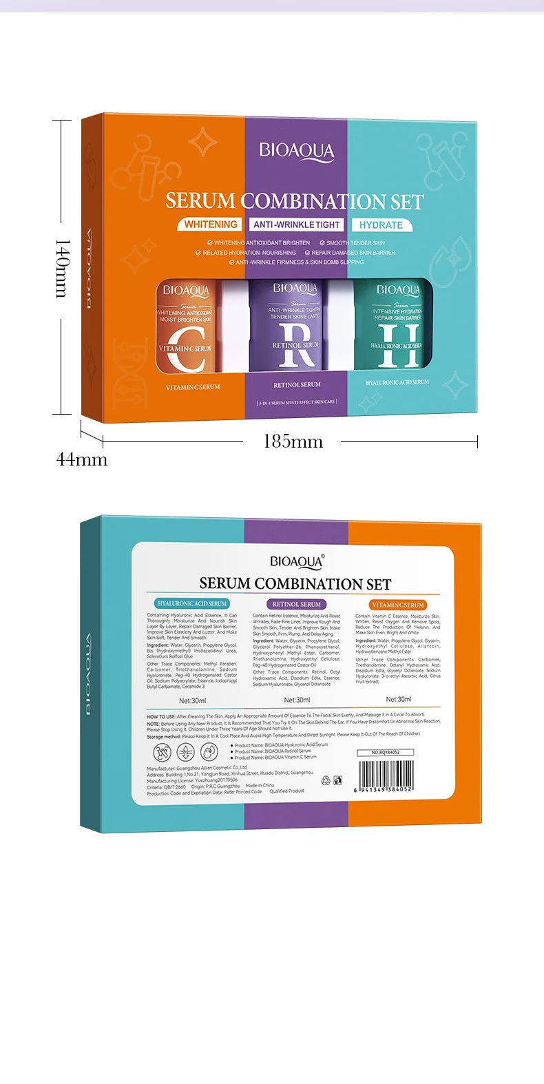 Hydrating face serum