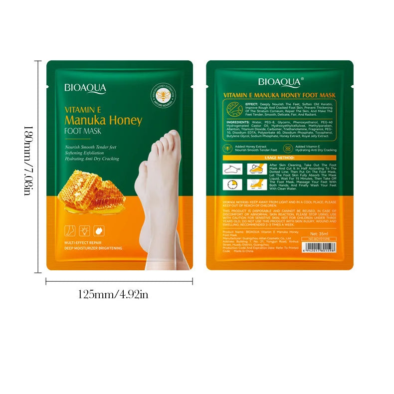 Exfoliant pied masque pieds