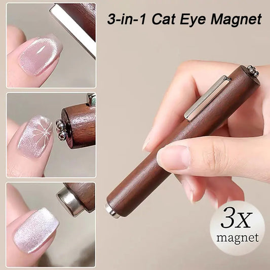 Magnetic Nail Art Pen – Cat Eye Gel Polish Magnet Stick