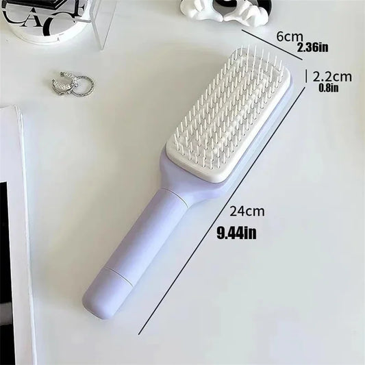 Innovative hairbrush – Easy cleaning