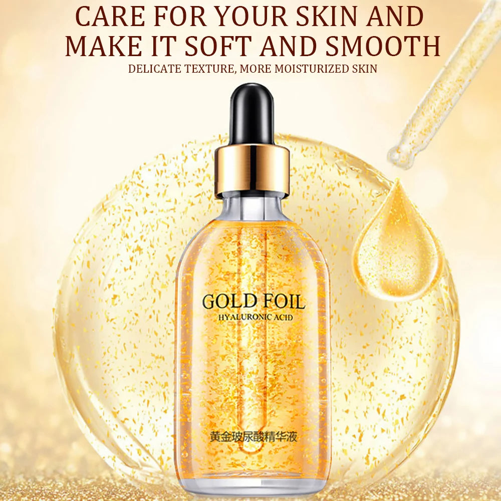 Ginseng & 24K Gold Anti-Aging Serum – Radiance, Firmness & Youth