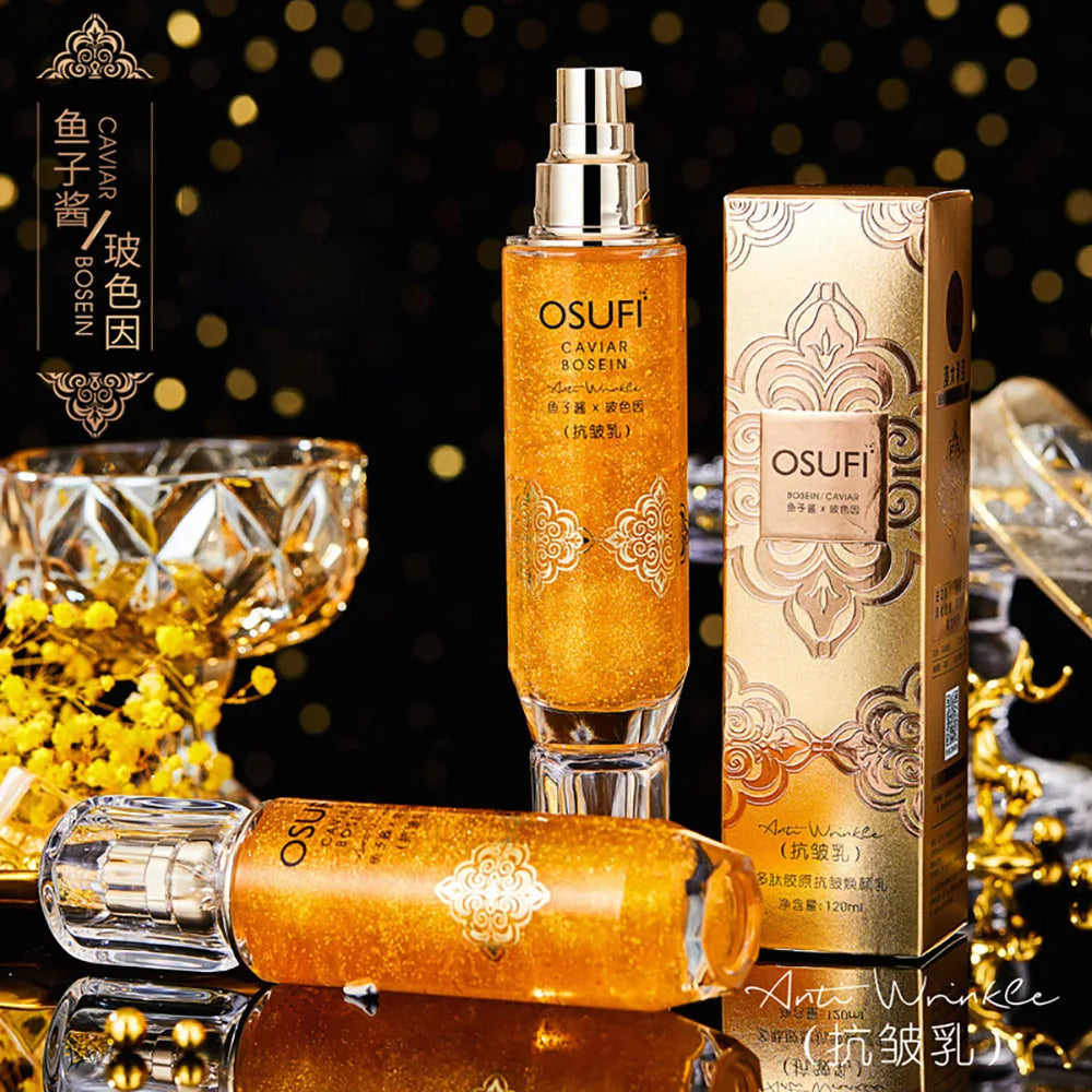 OSUFI Lotion Anti-Âge au Collagène & Caviar – Éclat et Fermeté