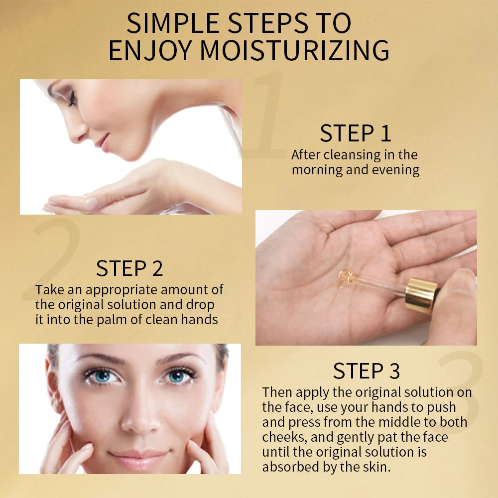 Sérum Anti-Âge Ginseng & Or 24K – Éclat, Fermeté & Jeunesse