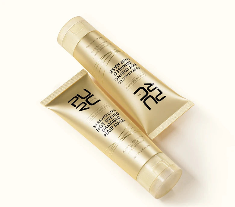 PURC 8 Seconds Hair Mask – Salon Spa Repair for Damaged & Dyed Hair