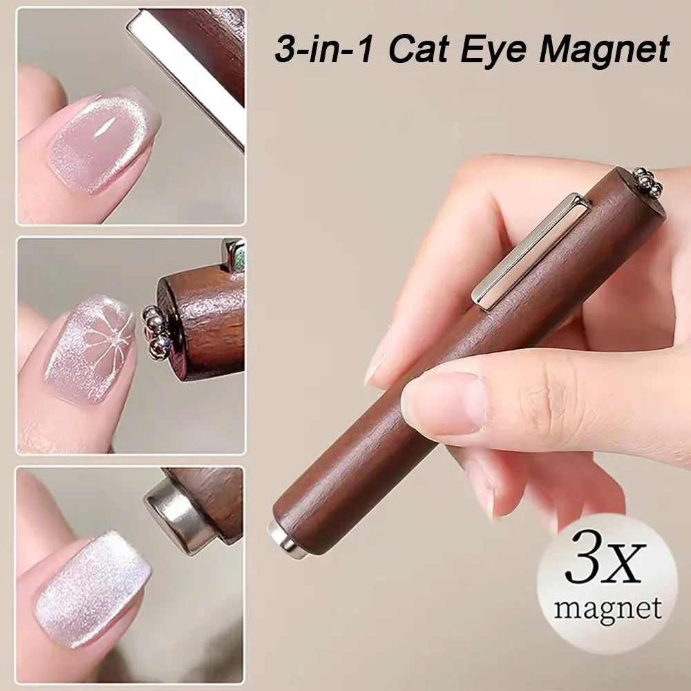 Magnetic Nail Art Pen – Cat Eye Gel Polish Magnet Stick