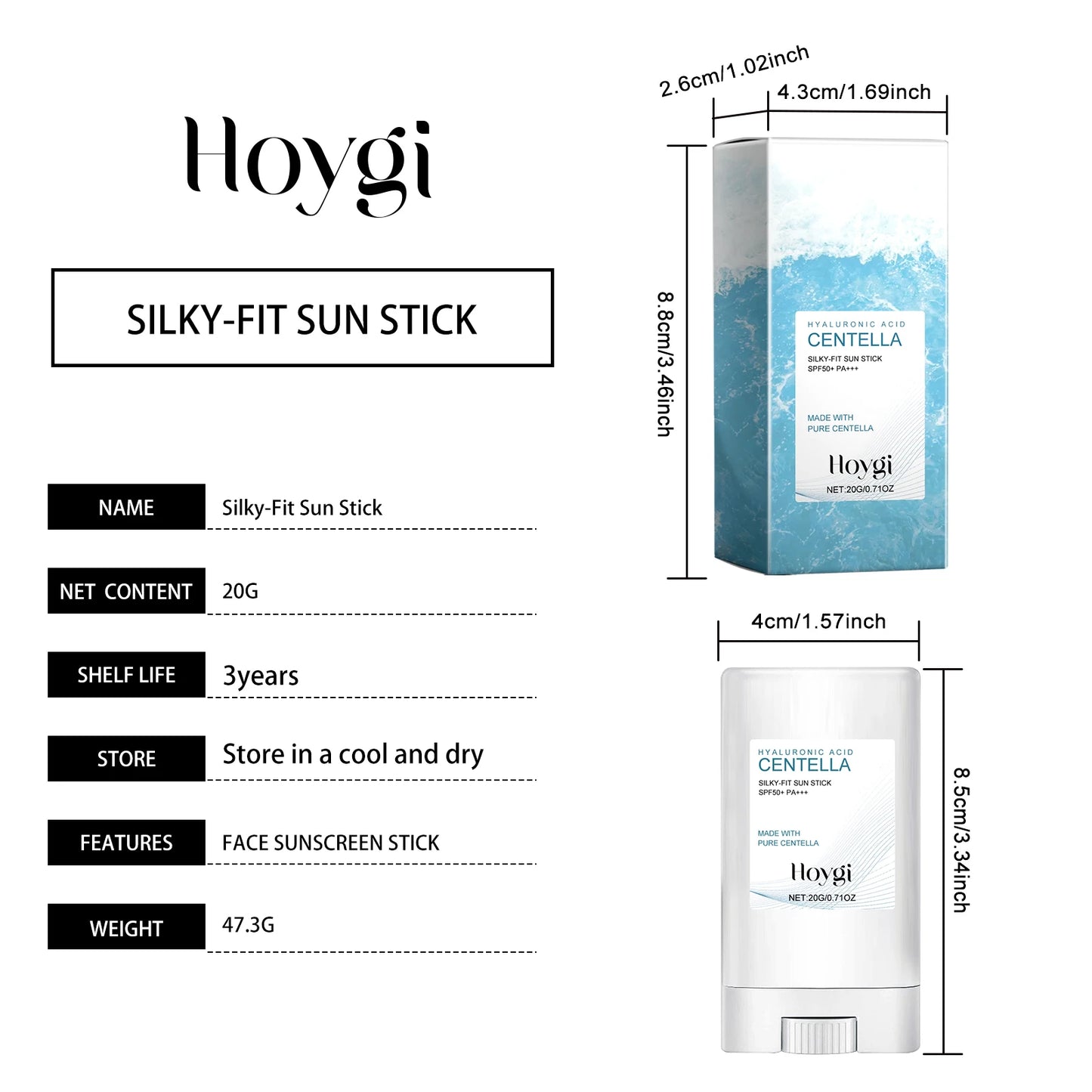 Crème solaire à l'acide hyaluronique