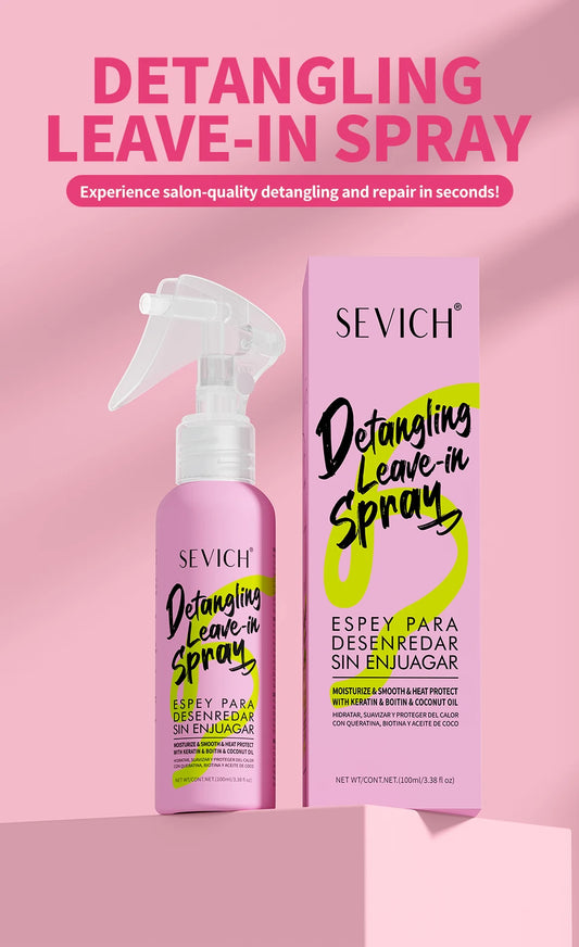 Spray essentiel pour cheveux secs et endommagés, soins capillaires