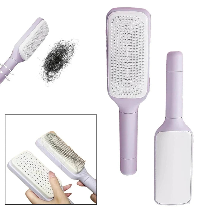 Innovative hairbrush – Easy cleaning