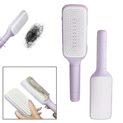 Innovative hairbrush – Easy cleaning