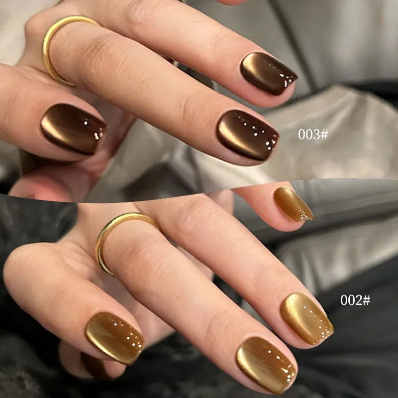 XEIJAY Cat Eye Nail Glue – Magnetic Gel Polish for Shiny 3D Nails