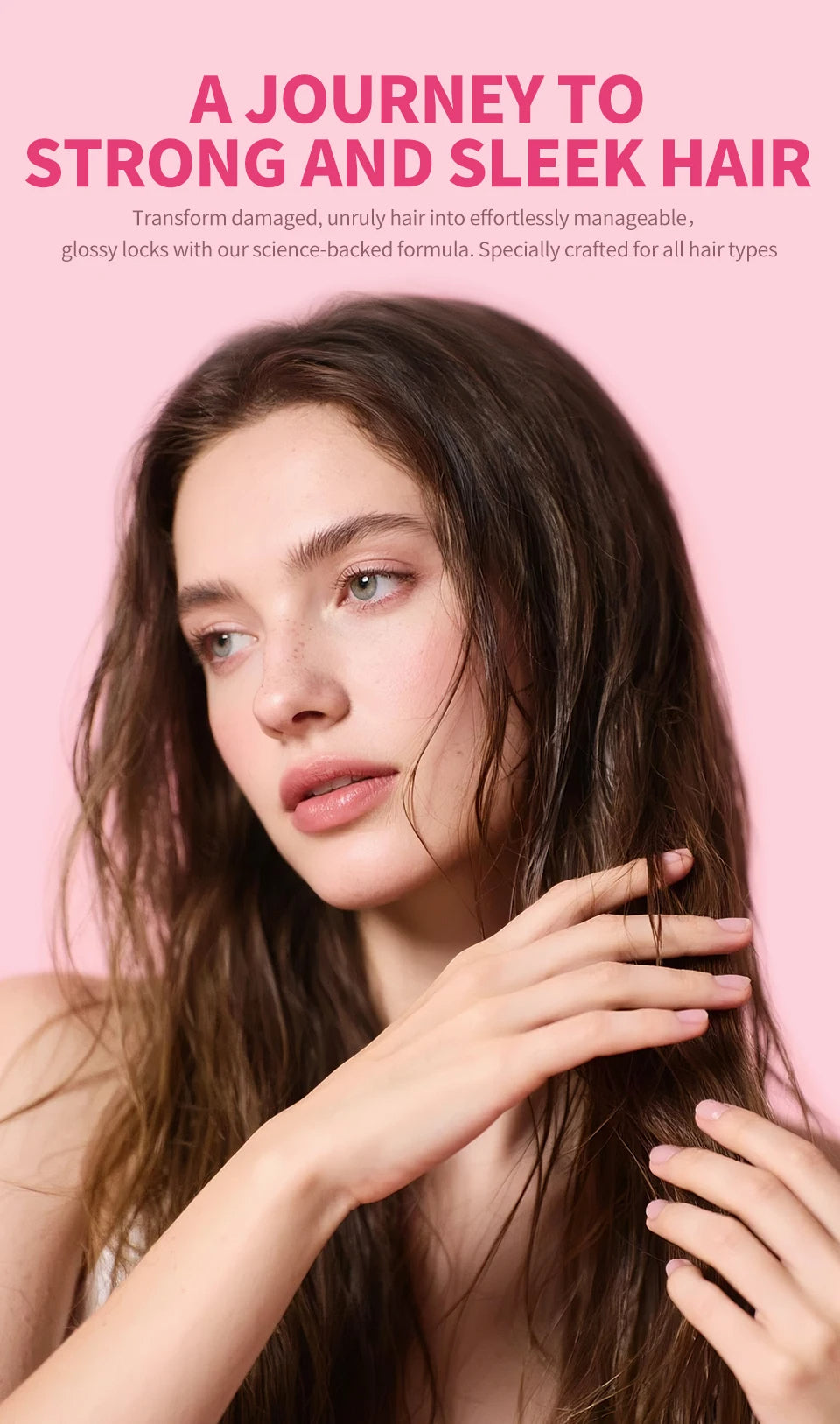 Spray essentiel pour cheveux secs et endommagés, soins capillaires