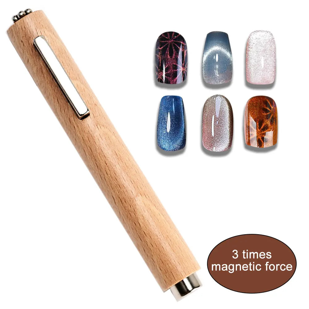 Magnetic Nail Art Pen – Cat Eye Gel Polish Magnet Stick