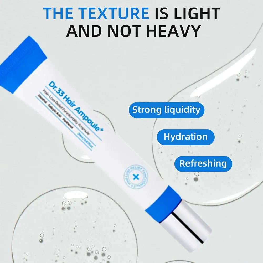 Seapuri Dr.33 Hair Ampoule – Advanced Hair Growth & Strengthening Serum