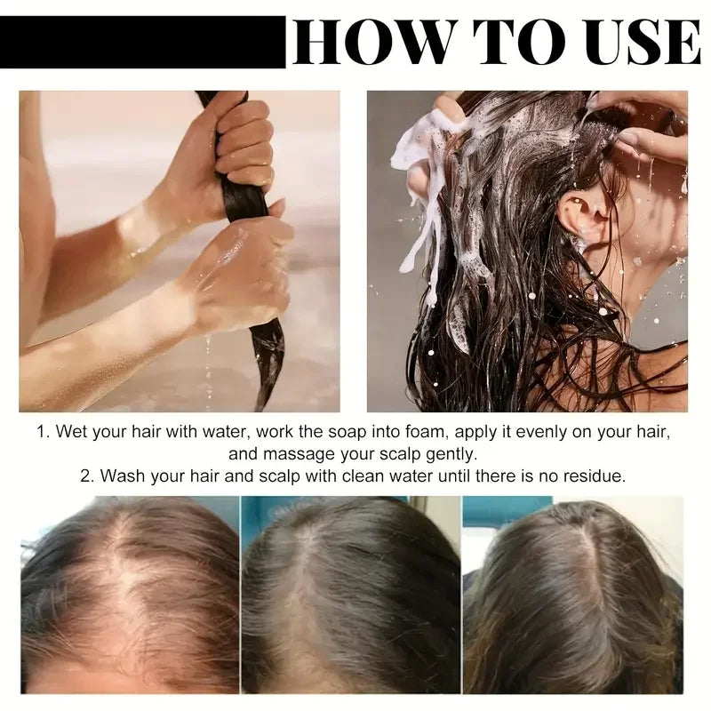 Savon Shampooing Polygonum EELHOE – Anti-Chute, Réparation & Brillance