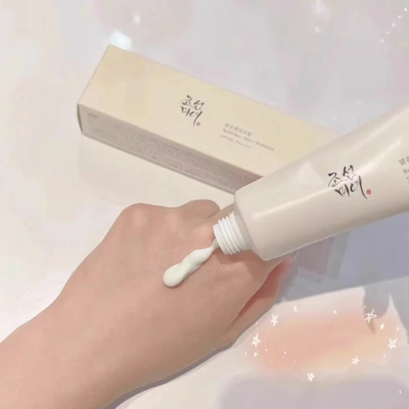 SPF50 + crème solaire riz coréen probiotique