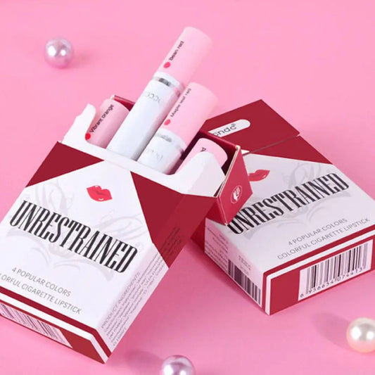 Ensemble 4 Rouges à Lèvres Stick – Longue Tenue & Couleurs Intenses