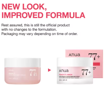 Crème Hydratante Éclaircissante Niacinamide & Pêche – 50 ml