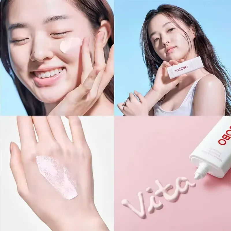 Korea Skin Care Tocobo Cotton Soft Sun Stick SPF 50+ Water Sense Essence Sunscreen Oil Control Refreshing Non-greasy Moisturise