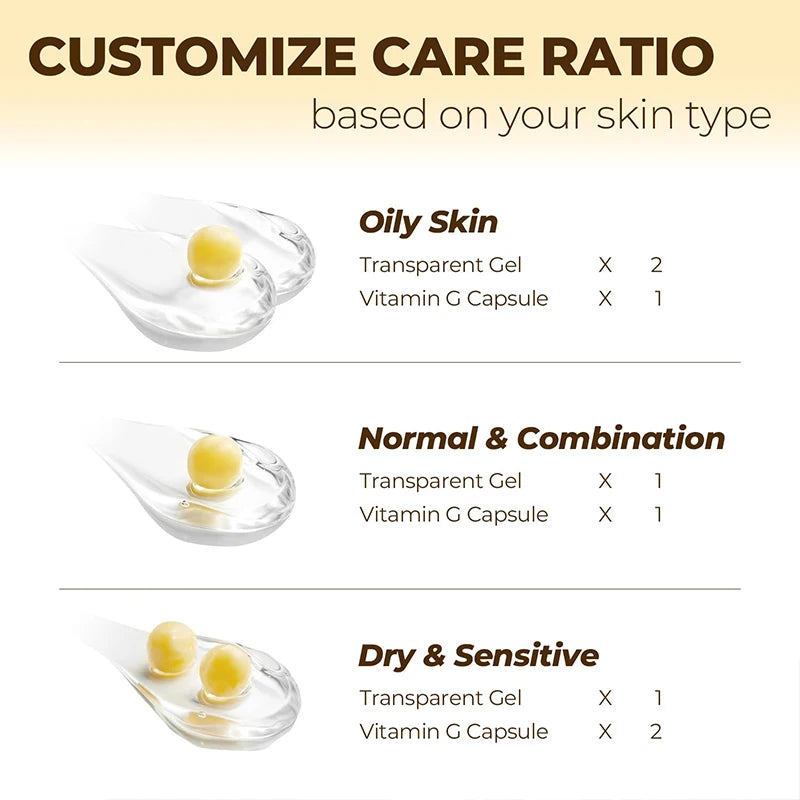 Anti Wrinkle Vita C Capsule Cream Collagen Face Anti Aging Gel Firming Repairing Fade lines Korean Skin Care Products 2.39 oz