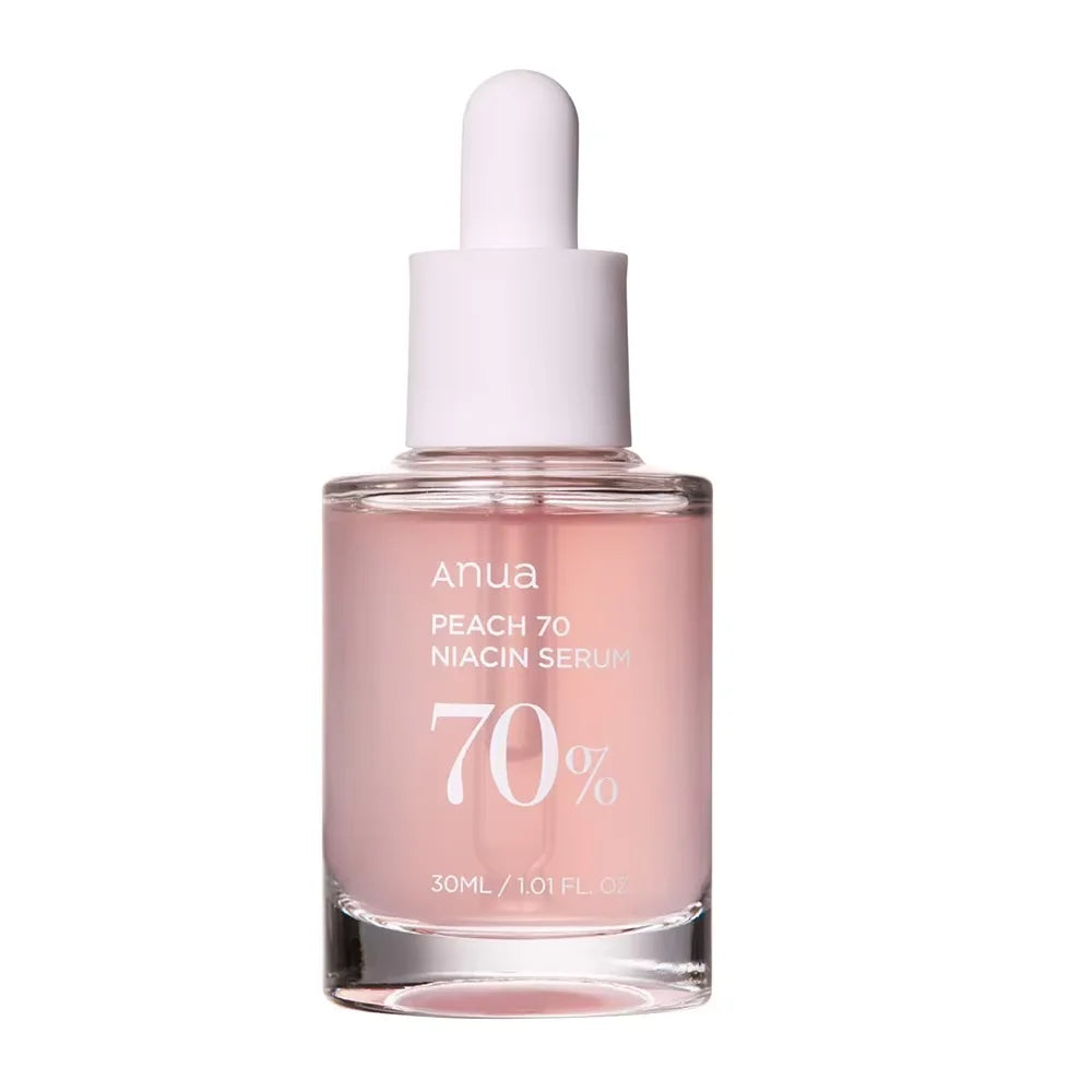 Anua Peach 70 Niacinamide Serum 30ml, Moisturizing Facial Serum, Daily Cleansing Beauty, Korean Skincare