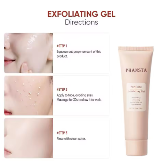 Gel Exfoliant Purifiant – Peau Nette & Lisse